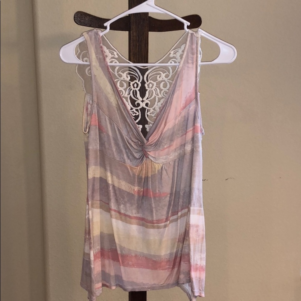 charlotte russe tank, size L